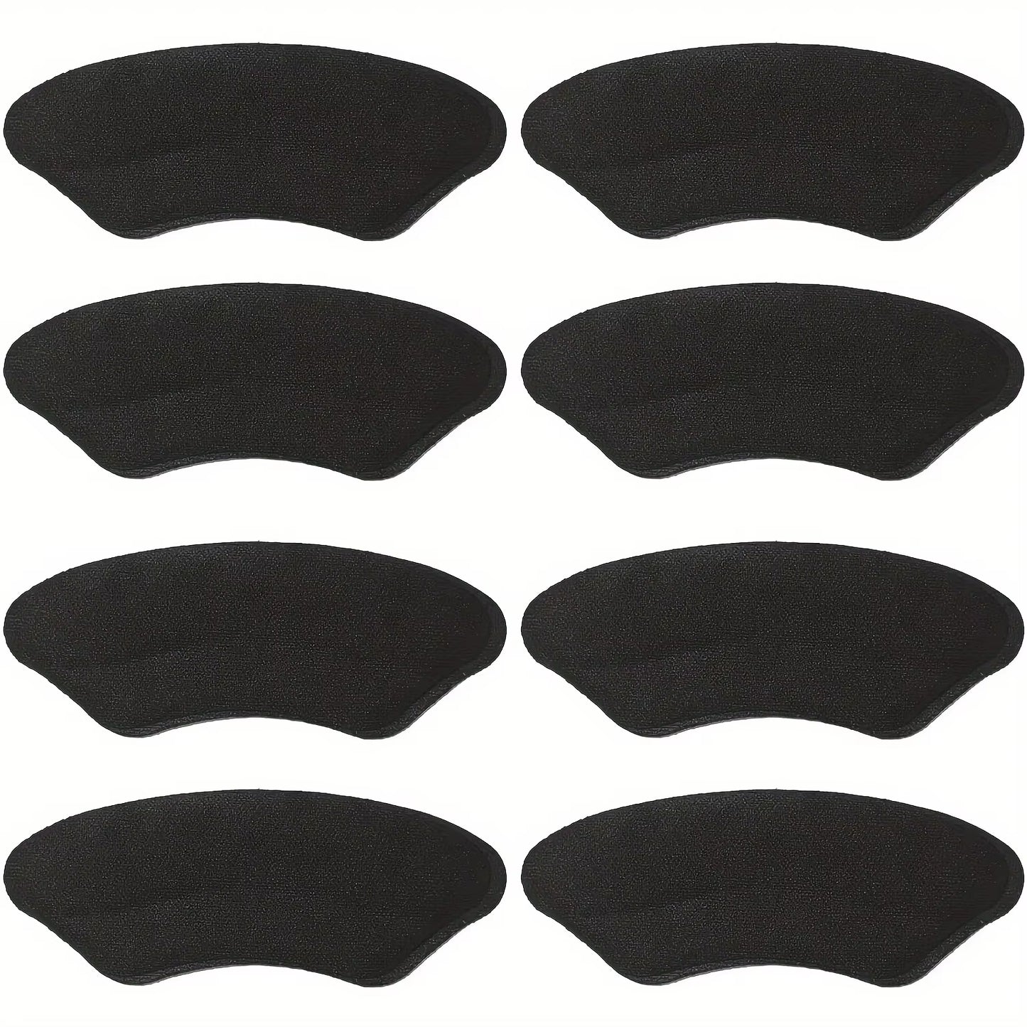 8-Pack Heel Pads for Too Big Shoes Self-Adhesive Heel Protectors Heel Inserts Improve Shoe Fit and Comfort Prevent Heel Slippage